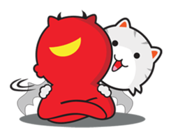 PAULA RED DEMON V1 sticker #9966059