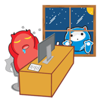 PAULA RED DEMON V1 sticker #9966060