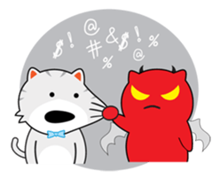 PAULA RED DEMON V1 sticker #9966069