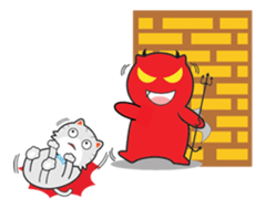 PAULA RED DEMON V1 sticker #9966071