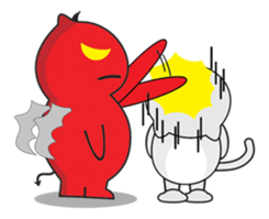 PAULA RED DEMON V1 sticker #9966075