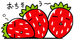 Is warmed my heart to strawberries. sticker #9966157