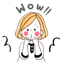 MEG&POLLY-FRIEND-ENGLISH sticker #9966687