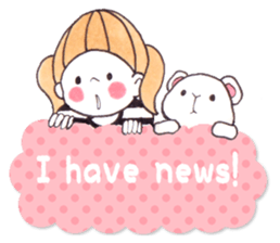 MEG&POLLY-FRIEND-ENGLISH sticker #9966689