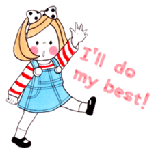 MEG&POLLY-FRIEND-ENGLISH sticker #9966693