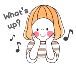 MEG&POLLY-FRIEND-ENGLISH sticker #9966697