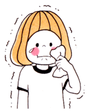 MEG&POLLY-FRIEND-ENGLISH sticker #9966708