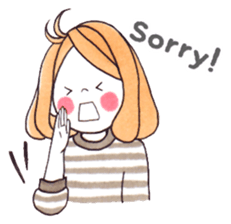 MEG&POLLY-FRIEND-ENGLISH sticker #9966714