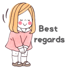 MEG&POLLY-FRIEND-ENGLISH sticker #9966716