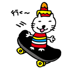 BIG picture!! mexican cat "morris" sticker #9966767