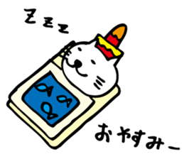 BIG picture!! mexican cat "morris" sticker #9966794