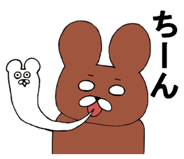 High tension bear sticker #9966981