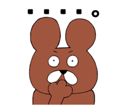 High tension bear sticker #9966985