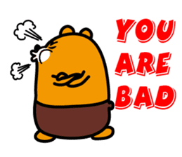 Liu-Lang Bear-Anger Time sticker #9967320