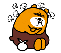 Liu-Lang Bear-Anger Time sticker #9967323