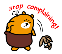 Liu-Lang Bear-Anger Time sticker #9967325