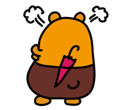 Liu-Lang Bear-Anger Time sticker #9967335
