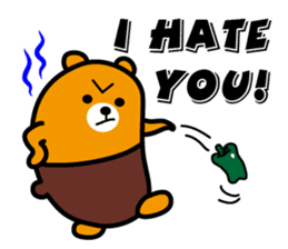 Liu-Lang Bear-Anger Time sticker #9967338