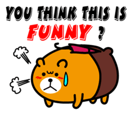 Liu-Lang Bear-Anger Time sticker #9967344