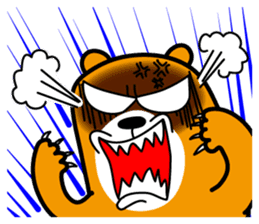 Liu-Lang Bear-Anger Time sticker #9967349