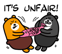 Liu-Lang Bear-Anger Time sticker #9967350