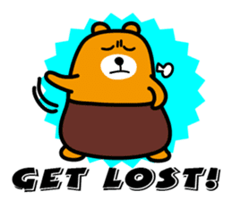 Liu-Lang Bear-Anger Time sticker #9967351