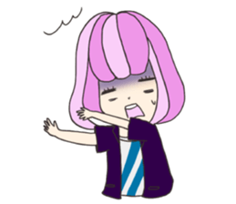 Girl is in love sticker #9968325