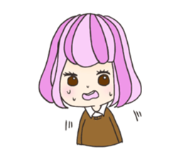 Girl is in love sticker #9968327