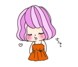 Girl is in love sticker #9968329