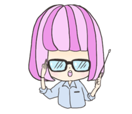 Girl is in love sticker #9968332