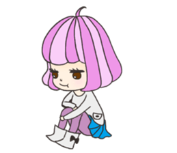 Girl is in love sticker #9968342