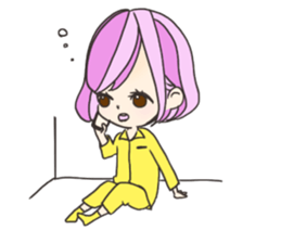 Girl is in love sticker #9968346