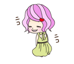 Girl is in love sticker #9968353