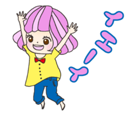 Girl is in love sticker #9968354