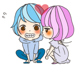 Girl is in love sticker #9968356