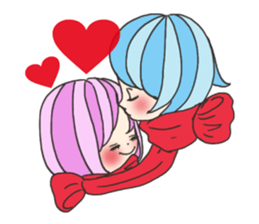 Girl is in love sticker #9968359