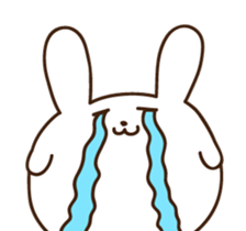 rabbit of marshmallow sticker #9969014