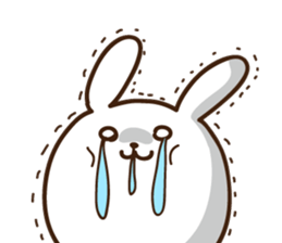 rabbit of marshmallow sticker #9969015