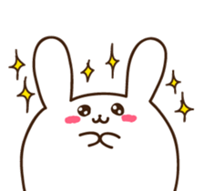 rabbit of marshmallow sticker #9969038
