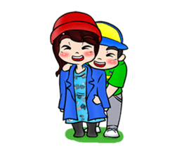 Lovey Dovey Boyfriend Girlfriend sticker #9969675