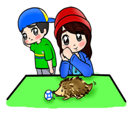 Lovey Dovey Boyfriend Girlfriend sticker #9969684