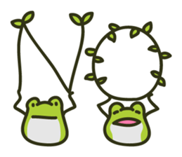 Keko the frog "frog's spring" sticker #9969835