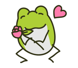Keko the frog "frog's spring" sticker #9969841