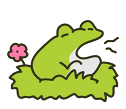 Keko the frog "frog's spring" sticker #9969845