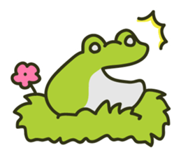 Keko the frog "frog's spring" sticker #9969847