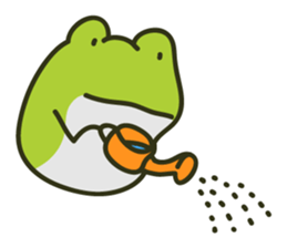 Keko the frog "frog's spring" sticker #9969848