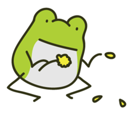 Keko the frog "frog's spring" sticker #9969852