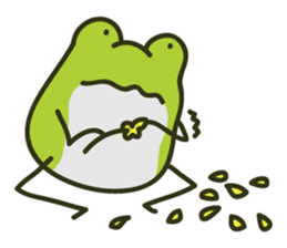 Keko the frog "frog's spring" sticker #9969853