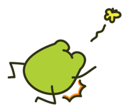 Keko the frog "frog's spring" sticker #9969857