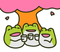 Keko the frog "frog's spring" sticker #9969863